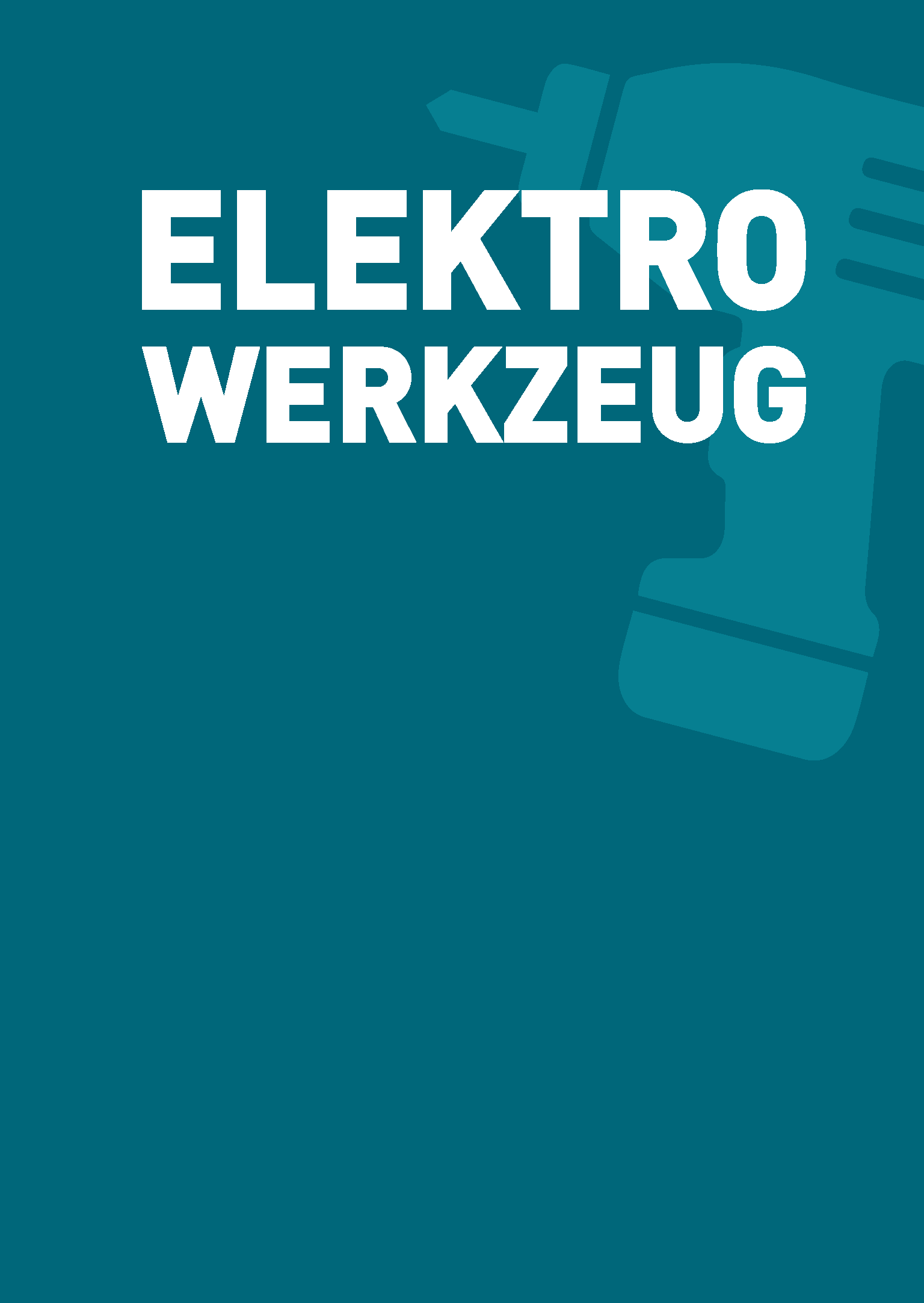 Graefer Katalog Sortiment - Elektrowerkzeug